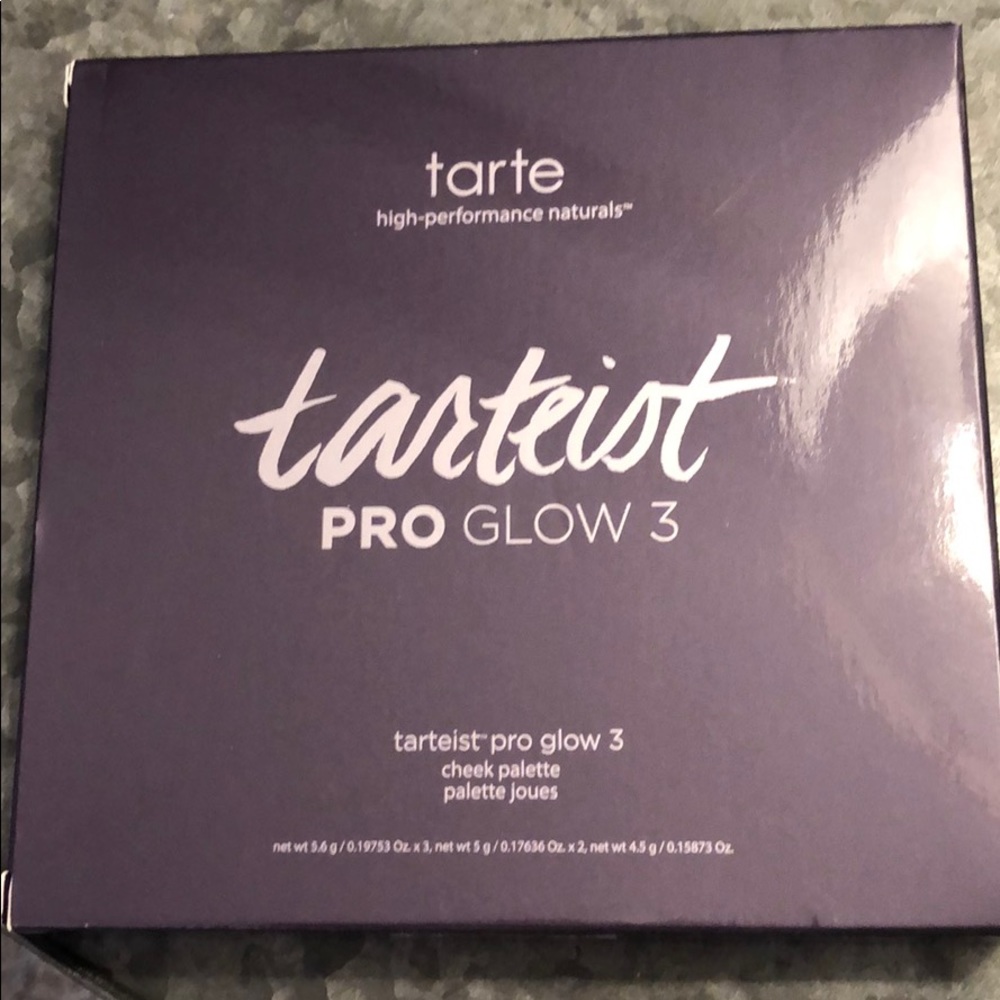 TARTE tarteist Pro Glo 3. NIB cheek palette